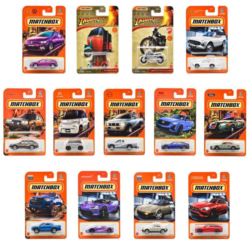 画像: 【仮予約】PRE-ORDER 【MATCHBOX ベーシック　2024 "J"アソート 24台入り (国内流通版)】 (2024年8月下旬入荷予定）（お取り置き不可）