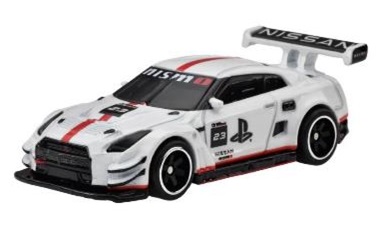 画像: 2024 POP CULTURE【"グランツーリスモ " 日産GT-R NISMO GT3】WHITE/RR