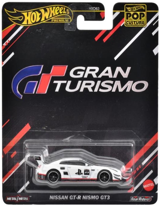 画像: 2024 POP CULTURE【"グランツーリスモ " 日産GT-R NISMO GT3】WHITE/RR