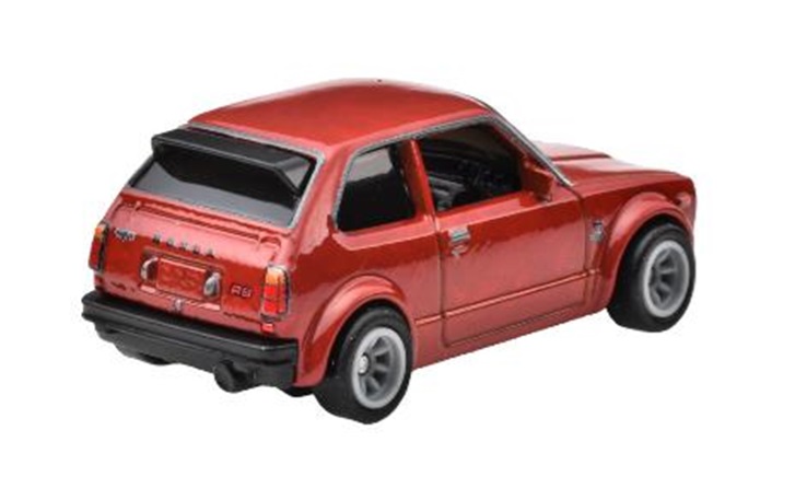 画像: 2024 HW CAR CULTURE "ジャパンヒストリックス4" 【'73 ホンダ シビック カスタム】RED/RR