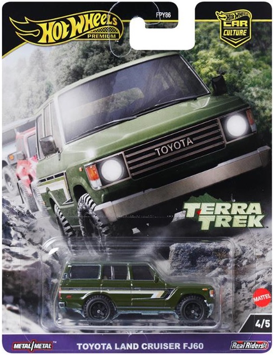 画像: 2024 HW CAR CULTURE "テラトレック" 【トヨタ ランドクルーザー FJ60】OLIVE/RR