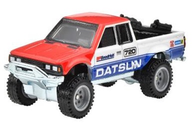 画像: 2024 HW CAR CULTURE "テラトレック" 【ダットサン キングキャブ バハ カスタム】TORICOLOR/RR