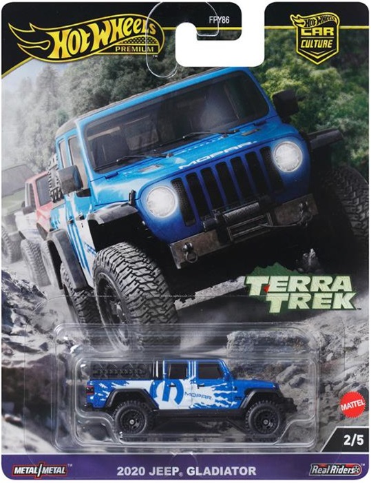 画像1: 2024 HW CAR CULTURE "テラトレック" 【2020 ジープ グラディエイター (MOPAR)】BLUE/RR
