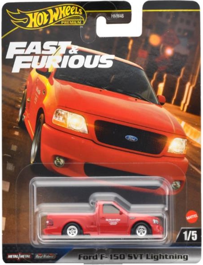 画像: 2024 HW FAST & FURIOUS (ワイルド・スピード) 【フォード F-150 SVT ライトニング】RED/RR