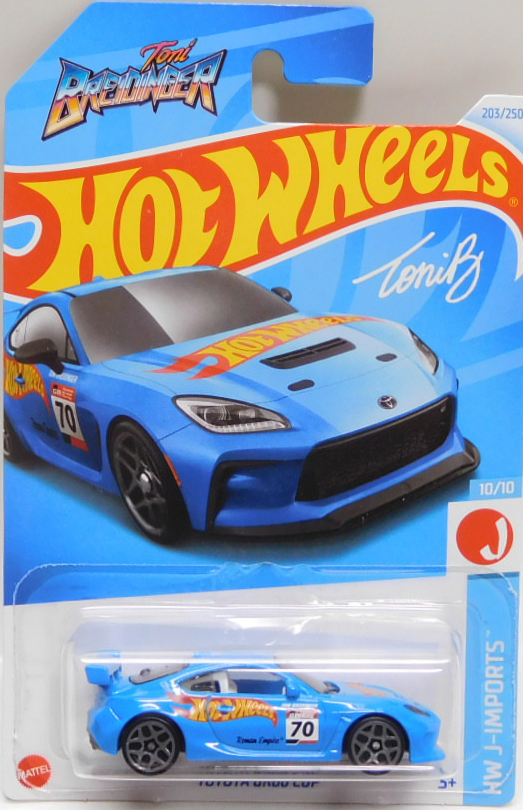 画像1: 【TOYOTA GR86 CUP】BLUE/5Y (HOT WHEELS TAMPO) (NEW CAST)