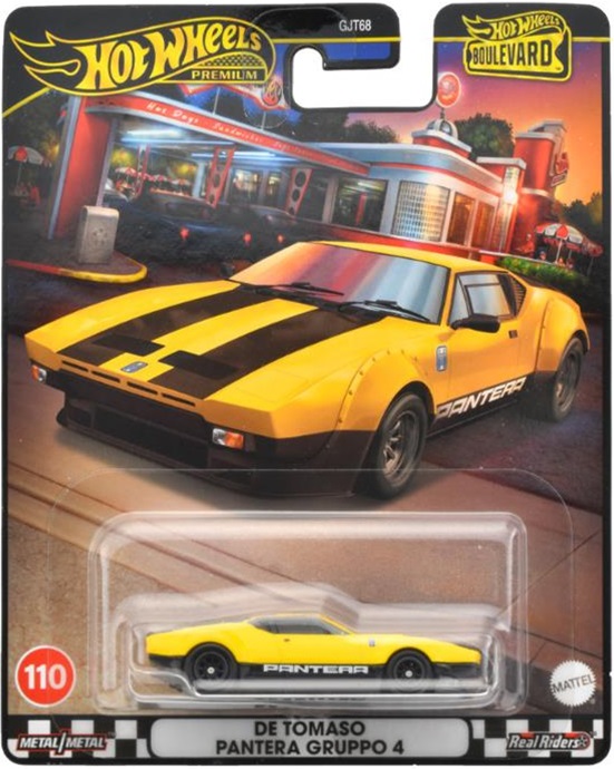 画像: 2024 HW BOULEVARD 【デ・トマソ パンテーラ グルッポ4】YELLOW/RR(2024年11月上旬入荷予定）