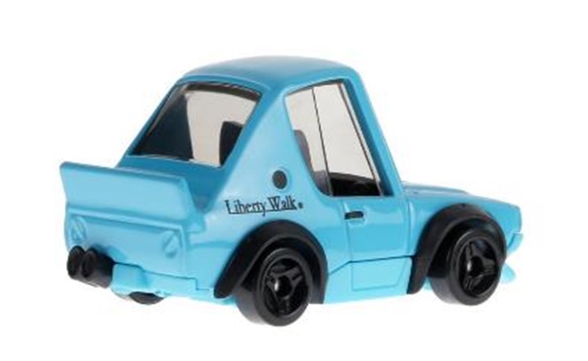 画像: 【日産 スカイライン 2000GT-R LBWK (TOONED)(国内流通版/裏面日本語)】LT.BLUE