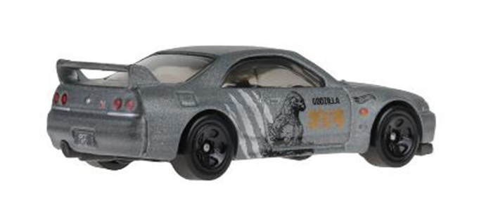 画像: 【"GODZILLA" 日産 スカイライン GT-R (BCNR33)(国内流通版/裏面日本語)】FLAT GRAY