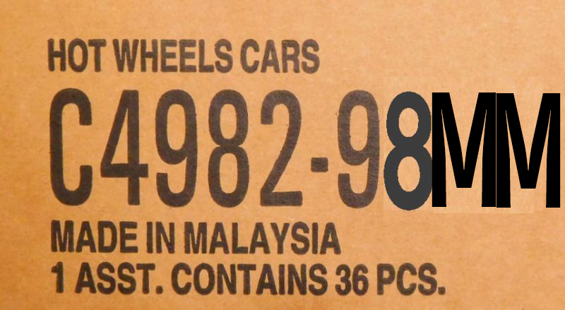 画像: 【HOT WHEELS ベーシック　2024 "M"アソート 36台入り (国内流通版)】 (お取り置き不可）