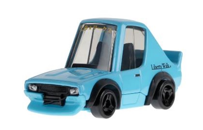 画像: 【日産 スカイライン 2000GT-R LBWK (TOONED)(国内流通版/裏面日本語)】LT.BLUE