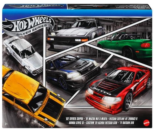 画像: 2024【ストリート・オブ・ジャパン - マルチパック】'82 トヨタ スープラ/'91 マツダ MX-5 ミアータ/日産 スカイライン HT 2000GT-X/ホンダ シビック SI/カスタム '01 アキュラ インテグラ GSR/'71 ダットサン 510