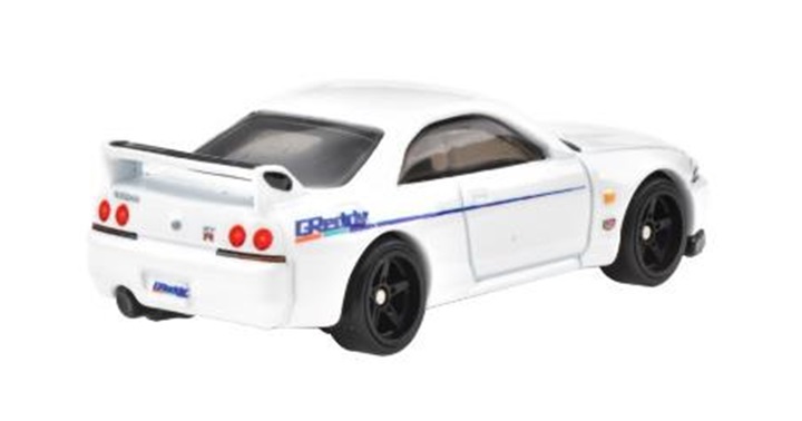 画像: 2024 HW CAR CULTURE "モダン・クラシックス" 【日産 スカイライン GT-R（BCNR33）(GReddy)】WHITE/RR