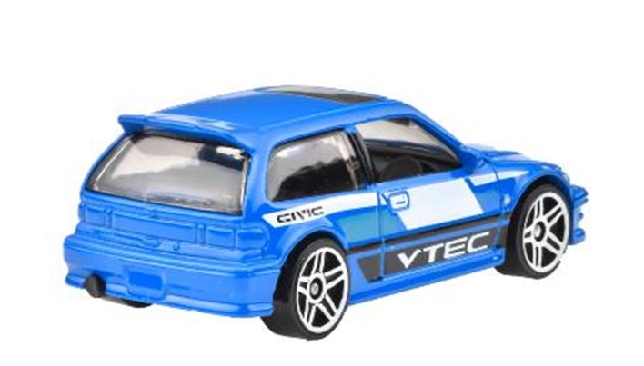 画像: 【'90 ホンダ シビック EF (国内流通版/裏面日本語)】BLUE