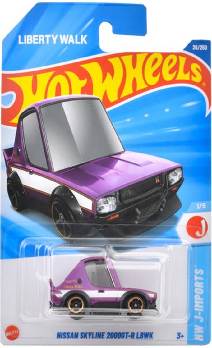 ホットウィール ベーシックカー 日産 スカイライン 2000GT-R LBWK【HXR13-9866】 | マテル | HWBC ニッサン スカイライン  2000GT-R LBWK | Joshin webショップ 通販