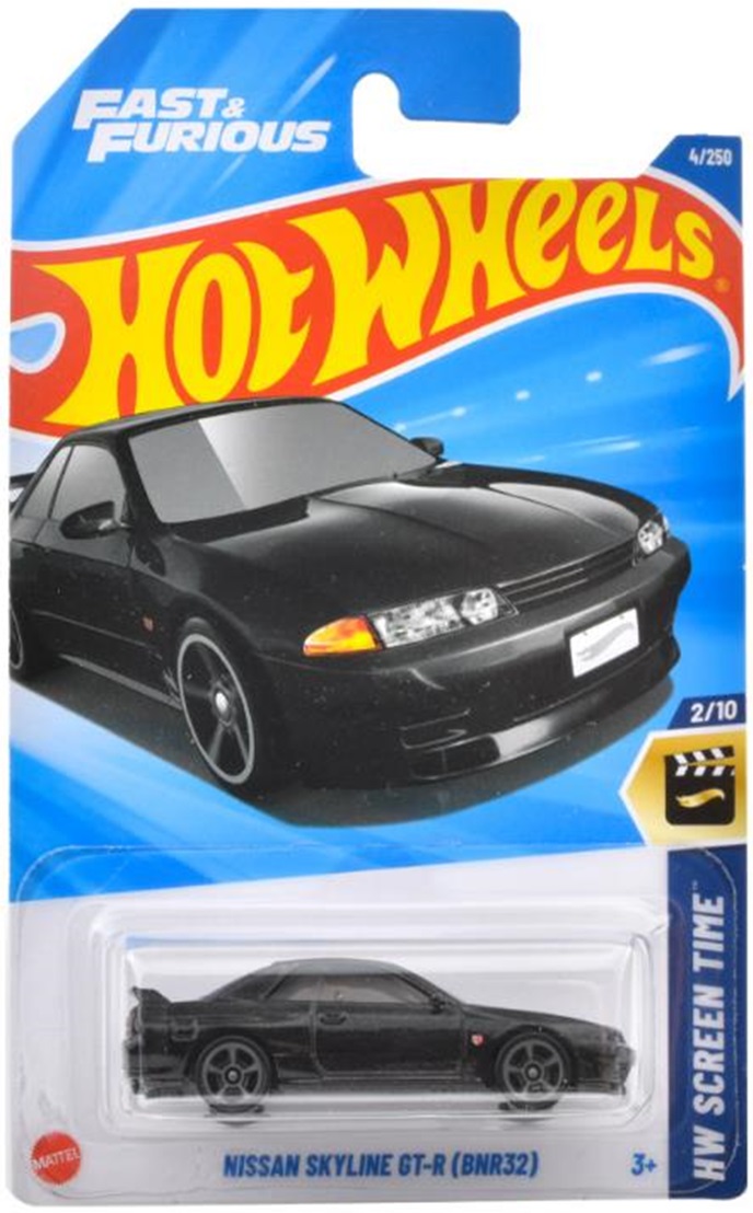 画像: 【"FAST & FURIOUS" 日産 スカイライン GT-R (BNR32) (国内流通版/裏面日本語)】BLACK