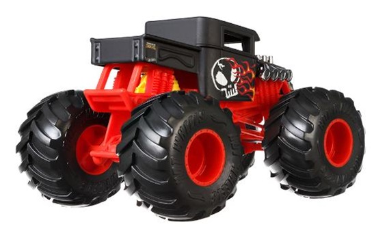 画像: 2025 HW MONSTER TRUCKS! 【1/24 ビッグサイズ　ボーンシェイカー】BLACK (2025年1月下旬入荷予定）