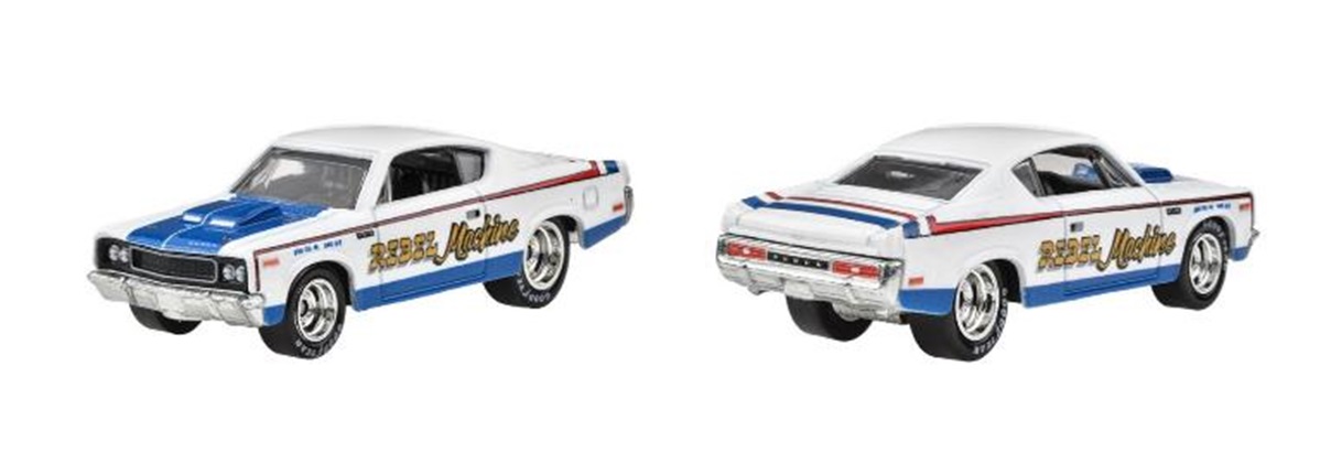 画像: 2025 HW CAR CULTURE "PREMIUM 2PACK" 【'71 AMC ジャヴェリン/AMC レベル マシーン】ORANGE/WHITE/RR