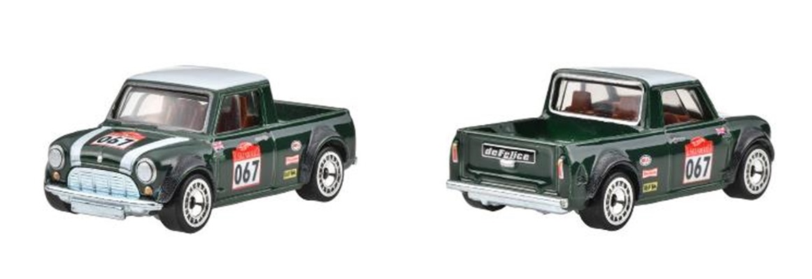 画像: 2025 HW CAR CULTURE "PREMIUM 2PACK" 【モーリス ミニ/'67 オースチン ミニ ピックアップ】RED/DK.GREEN/RR