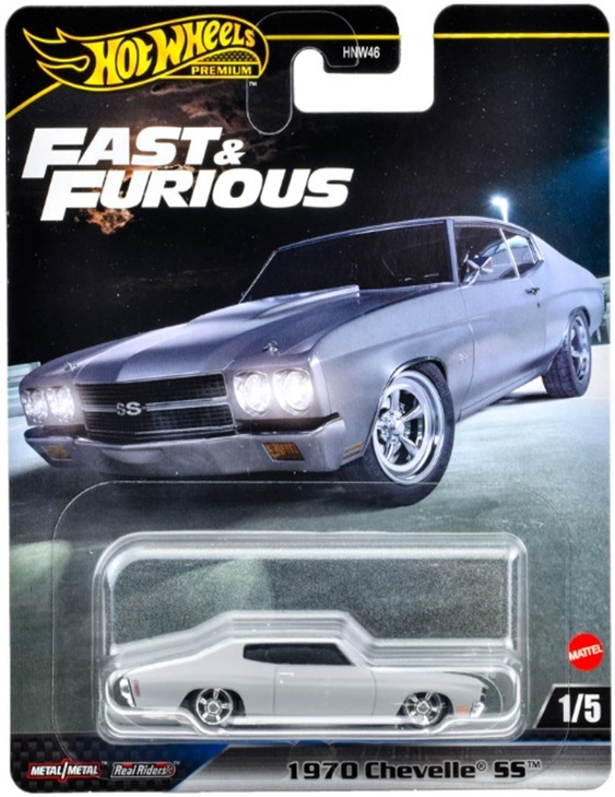 画像: 2025 HW FAST & FURIOUS (ワイルド・スピード) 【1970 シェベル SS】LT.GRAY/RR(2025年2月下旬入荷予定）