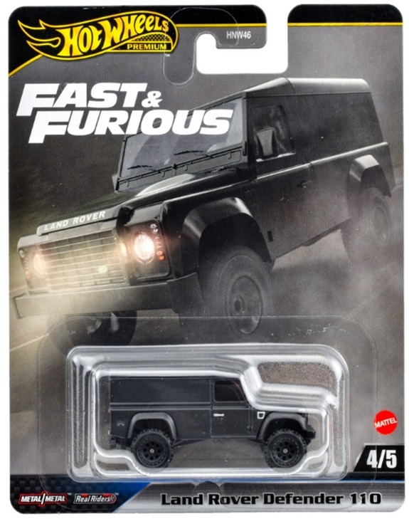 画像: 2025 HW FAST & FURIOUS (ワイルド・スピード) 【ランドローバー ディフェンダー110】BLACK/RR(2025年2月下旬入荷予定）