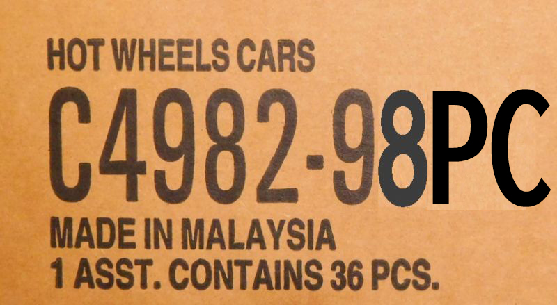 画像: 【HOT WHEELS ベーシック　2025 "C"アソート 36台入り (国内流通版)】 (お取り置き不可）(2025年2月末入荷予定）