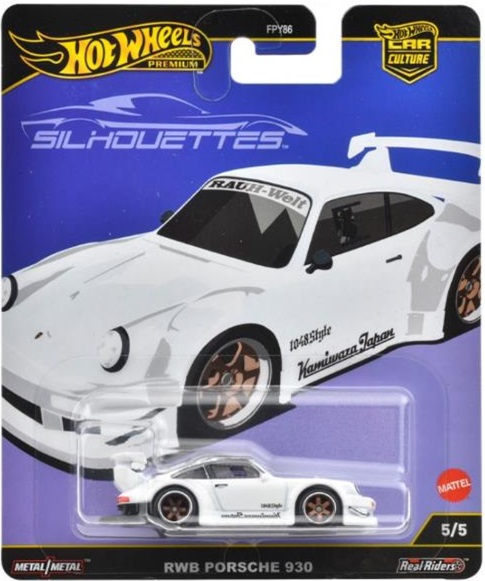 画像: 【仮予約】PRE-ORDER - 2025 HW CAR CULTURE "シルエット" 【RWB ポルシェ 930】WHITE/RR (2025年4月上旬入荷予定）
