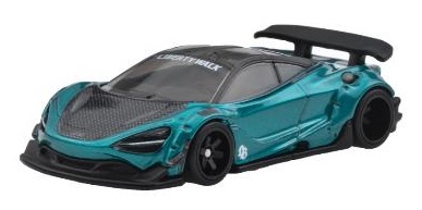 画像: 2025 HW CAR CULTURE "シルエット" 【リバティワークス マクラーレン 720S】AQUA/RR