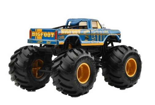 画像: 【仮予約】PRE-ORDER - 2025 HW MONSTER TRUCKS! 【1/24 ビッグサイズ　ビッグフット（50周年）】DK.BLUE (2025年4月中旬入荷予定）