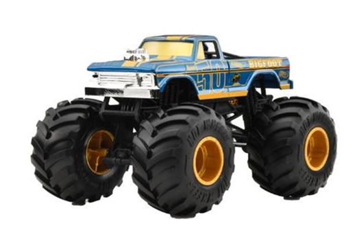 画像: 【仮予約】PRE-ORDER - 2025 HW MONSTER TRUCKS! 【1/24 ビッグサイズ　ビッグフット（50周年）】DK.BLUE (2025年4月中旬入荷予定）