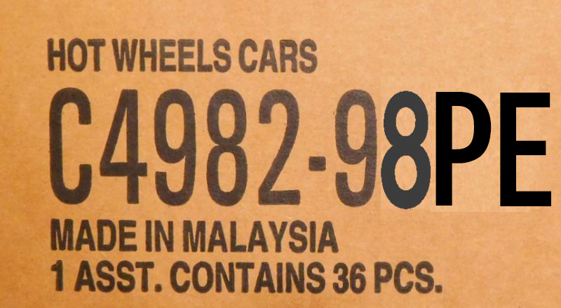 画像1: 【HOT WHEELS ベーシック　2025 "E"アソート 36台入り (国内流通版)】 (お取り置き不可）