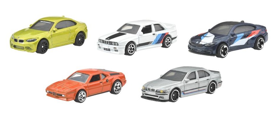 画像: 【仮予約】PRE-ORDER - 2025 HW セレブレーション【BMW Mシリーズ 5種セット】2016 BMW M2/1992 BMW M3/BMW M4/BMW M1/2001 BMW M5(2025年5月上旬入荷予定）