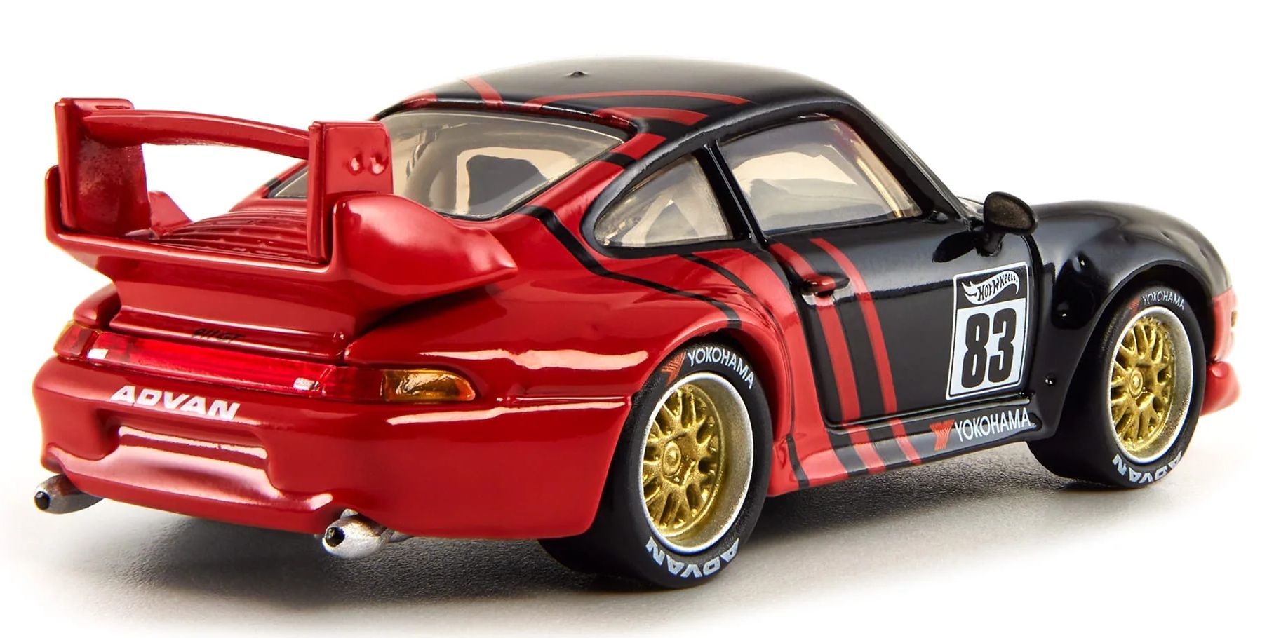 画像: 2025 RLC EXCLUSIVE "ELITE 64" 【PORSCHE 911 GT2 EVO993 (ADVAN)】BLACK-RED/RR (予約不可)