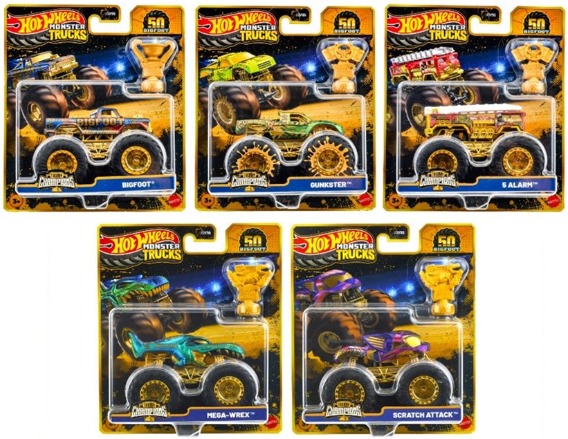 画像: 【仮予約】PRE-ORDER - 2025 HW MONSTER TRUCKS! 【トロフィーチャンピオン Bアソート (6個入り）】(2025年5月下旬入荷予定）