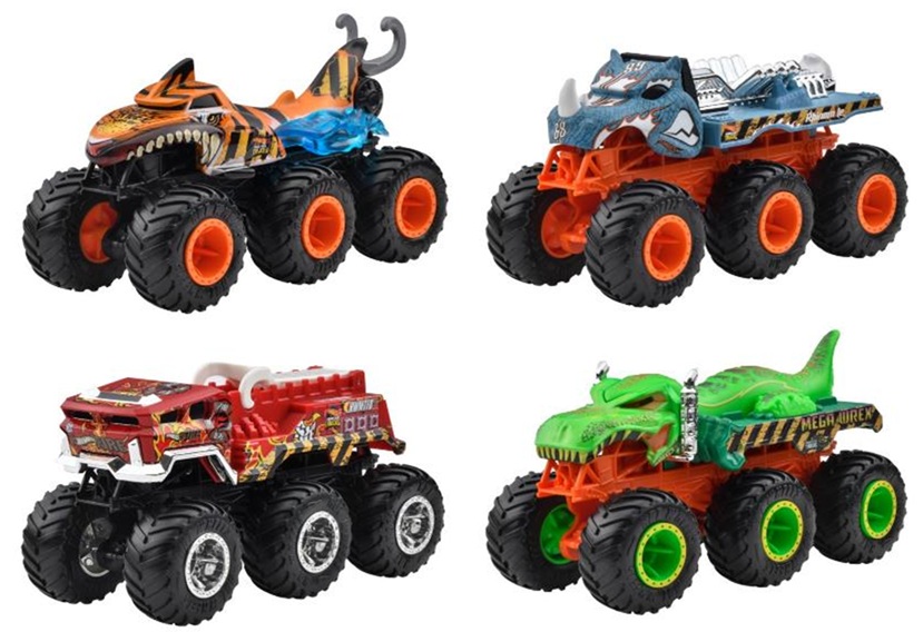画像: 【仮予約】PRE-ORDER - 2025 HW MONSTER TRUCKS! 【モンスタートラック トランスポーター Fアソート (4個入り）】(2025年5月下旬入荷予定）