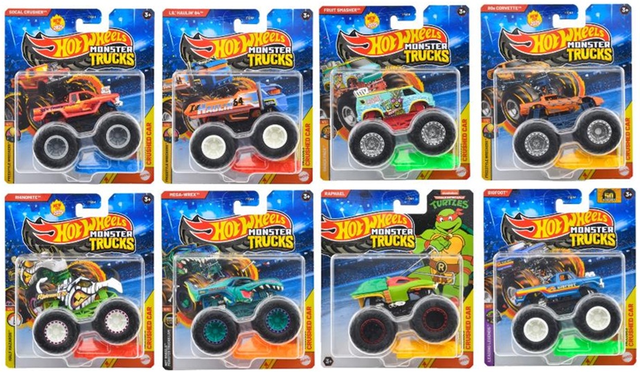 画像: 【仮予約】PRE-ORDER - 2025 HW MONSTER TRUCKS! 【Fアソート (8個入り）】(2025年5月下旬入荷予定）