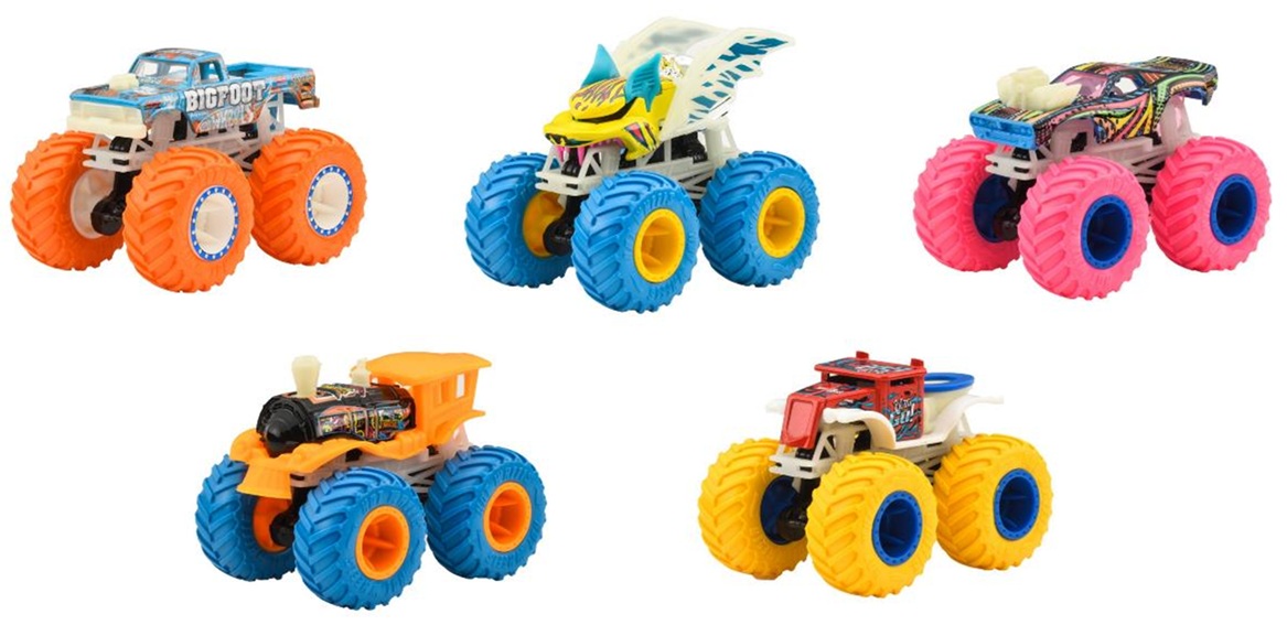 画像: 【仮予約】PRE-ORDER - 2025 HW MONSTER TRUCKS! 【光る！モンスタートラック Bアソート (6個入り）】(2025年5月下旬入荷予定）