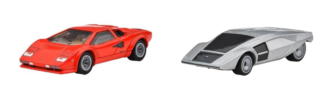 画像: 【仮予約】PRE-ORDER - 2025 HW CAR CULTURE "PREMIUM 2PACK" 【ランボルギーニ カウンタック LP5000 QV/ランチア ストラトス ゼロ】RED/SILVER/RR(2025年5月末入荷予定）(ショートした場合は先着順となります）