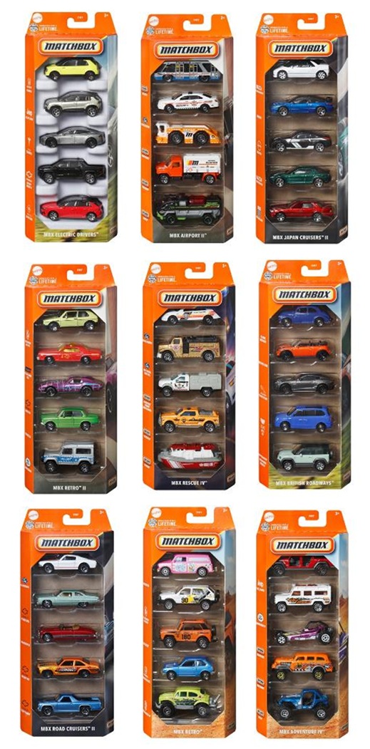 画像: 【仮予約】PRE-ORDER 【2025 MATCHBOX 5カーパック "C"アソート 12個入り (国内流通版)】 (2025年5月末入荷予定）（お取り置き不可）