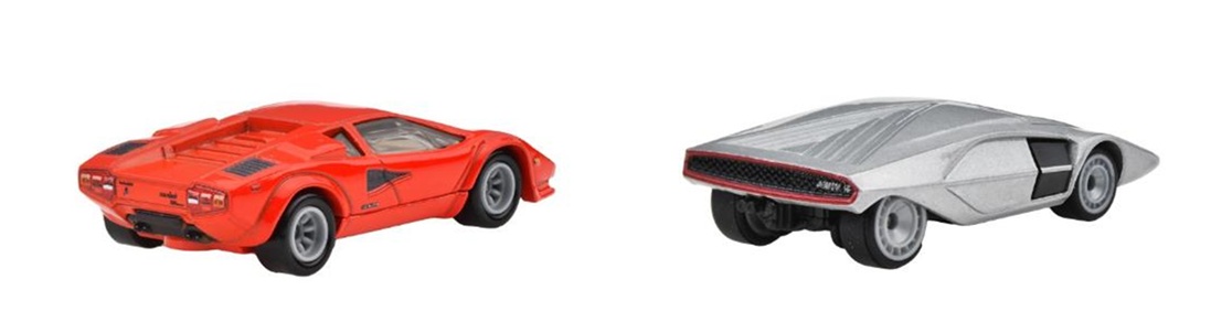 画像: 【仮予約】PRE-ORDER - 2025 HW CAR CULTURE "PREMIUM 2PACK" 【ランボルギーニ カウンタック LP5000 QV/ランチア ストラトス ゼロ】RED/SILVER/RR(2025年5月末入荷予定）(ショートした場合は先着順となります）