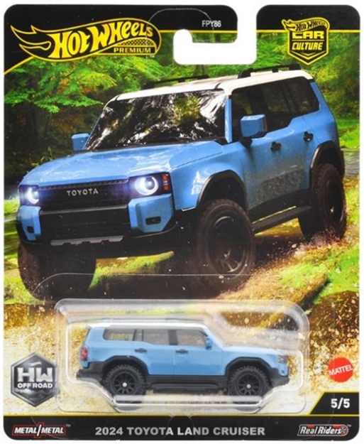 画像: 【仮予約】PRE-ORDER - 2025 HW CAR CULTURE "HW オフロード" 【2024 トヨタ ランドクルーザー】LT.BLUE/RR (2025年5月末入荷予定）