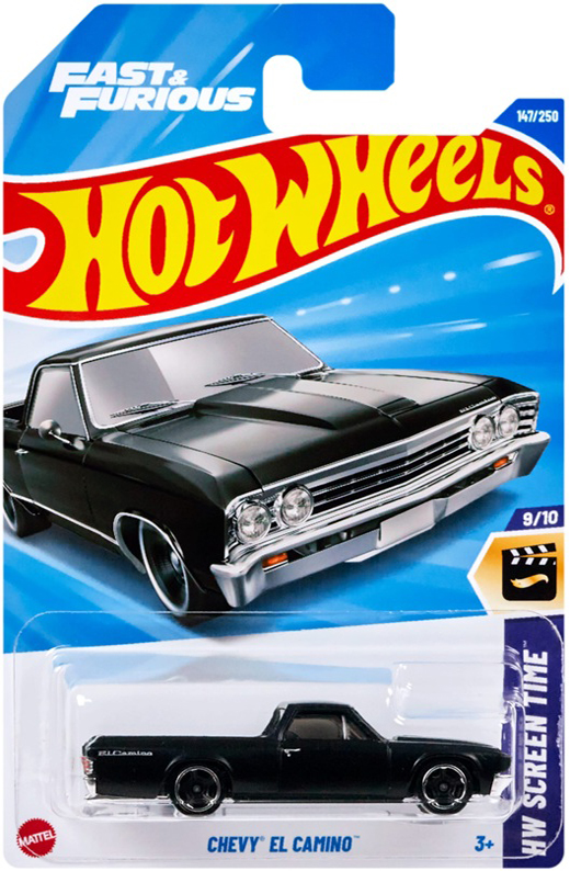 画像: 【仮予約】PRE-ORDER - 【"FAST & FURIOUS" シェビー エルカミーノ(国内流通版/裏面日本語)】BLACK(2025年6月初旬入荷予定）