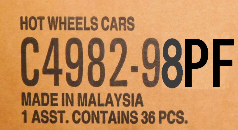 画像: 【仮予約】PRE-ORDER 【HOT WHEELS ベーシック　2025 "F"アソート 36台入り (国内流通版)】 (お取り置き不可）(2025年6月初旬入荷予定）