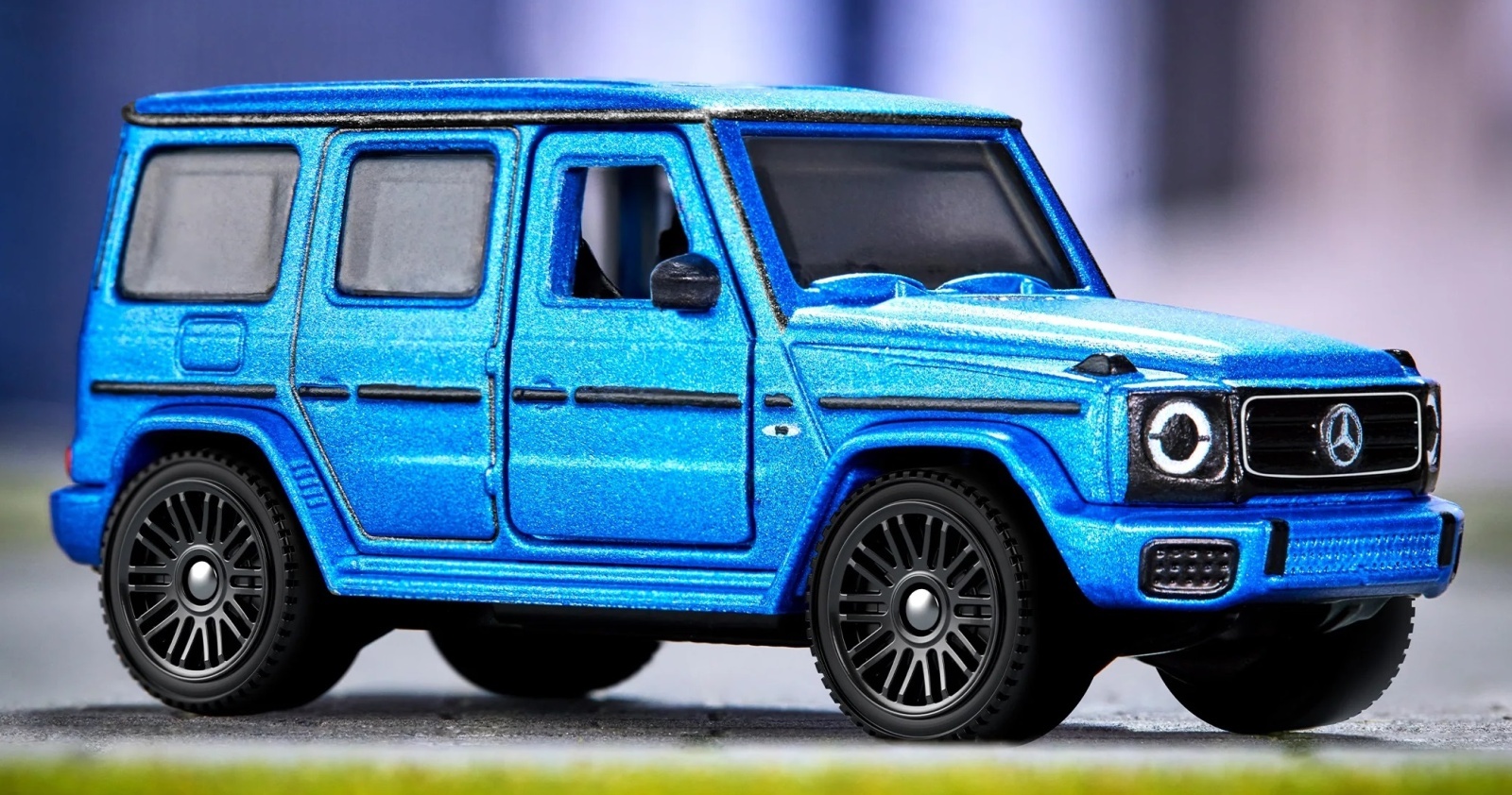 画像: 2024 MATTEL CREATIONS EXCLUSIVE 【MERCEDES-BENZ G 580 With EQ Technology (ドア開閉）】BLUE/RR (予約不可）