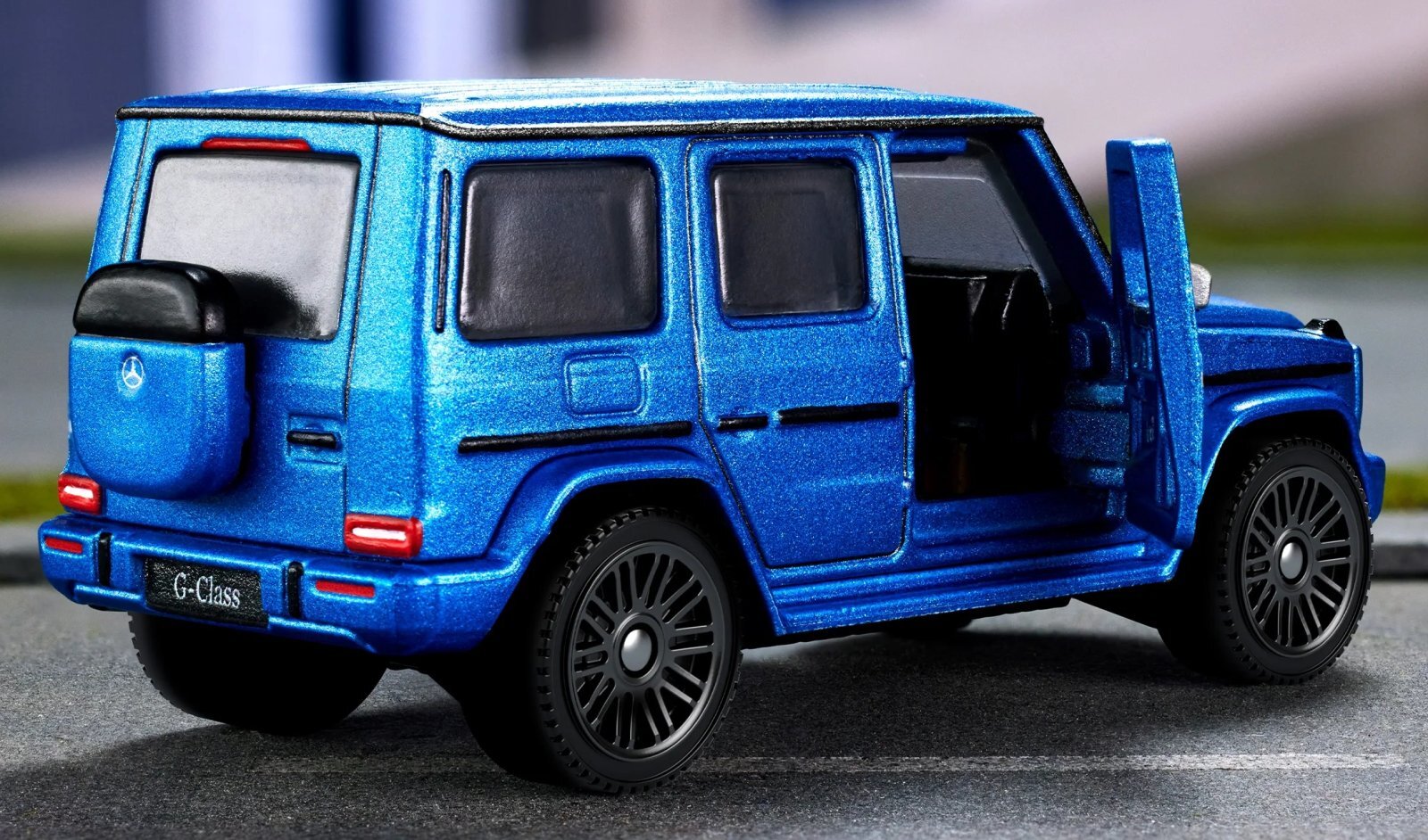 画像: 2024 MATTEL CREATIONS EXCLUSIVE 【MERCEDES-BENZ G 580 With EQ Technology (ドア開閉）】BLUE/RR (予約不可）