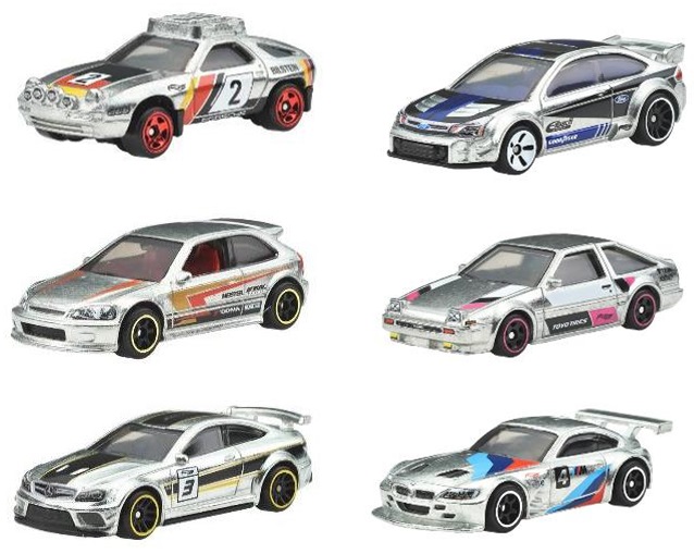 画像: 【仮予約】PRE-ORDER - 2025【HW ザマック　マルチパック】トヨタ AE86 スプリンタートレノ/'99 ホンダ シビック タイプR (EK9)/'08 フォード フォーカス/BMW Z4 M モータースポーツ/ポルシェ 928S サファリ/2012 メルセデス・ベンツ C 63 AMG クーペ ブラック・シリーズ (2025年6月上旬入荷予定）