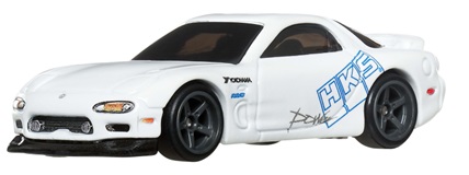 画像: 【仮予約】PRE-ORDER - 2025 HW FAST & FURIOUS (ワイルド・スピード) 【マツダ RX-7 FD】WHITE/RR(2025年6月上旬入荷予定）