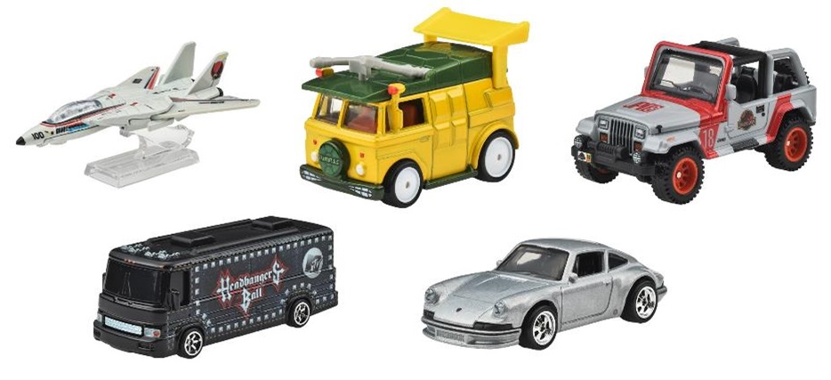 画像: 【仮予約】PRE-ORDER - 2025 POP CULTURE【Kアソート 5種セット】コンバット・ジェット・スカイストライカー/パーティーワゴン/'92 ジープ ラングラー サハラ/ホットウィール ツアーバス/'71 ポルシェ911(2025年6月下旬入荷予定）
