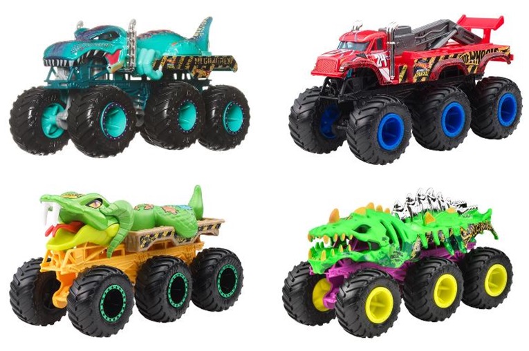 画像: 【仮予約】PRE-ORDER - 2025 HW MONSTER TRUCKS! 【モンスタートラック トランスポーター Gアソート (4個入り）】(2025年6月下旬入荷予定）