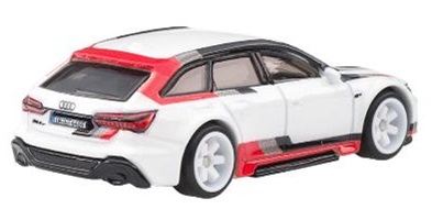 画像: 【仮予約】PRE-ORDER - 2025 HW CAR CULTURE "ファスト・ワゴン" 【アウディ RS 6 アバント】WHITE/RR (2025年6月下旬(2)入荷予定）