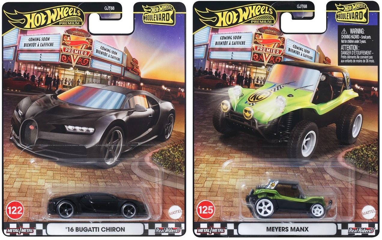 画像: 【仮予約】PRE-ORDER - 2025 HW BOULEVARD 【Bアソート 5種セット】ダットサン 510 ワゴン/ポルシェ 911 カレラ RS 2.7/'69 フォード マスタング ボス 302/'16 ブガッティ シロン/メイヤーズ・マンクス(2025年6月下旬(2)入荷予定）(ショートした場合は先着順となります）